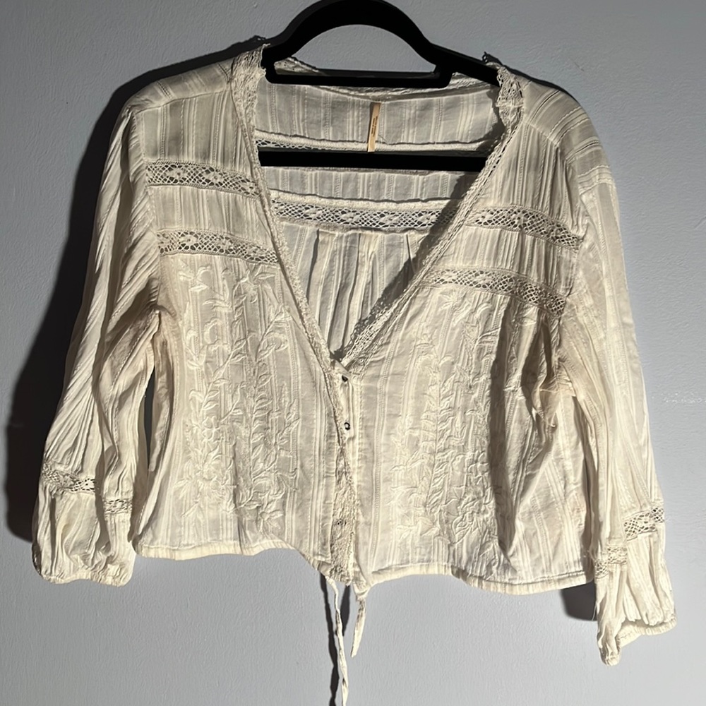 Laced White Shirt